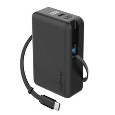 myCharge 5000mAh 30W RetractaCharger  Power Bank with Buit-in Retractable