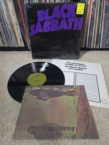 Black Sabbath Master Of Reality Lp Vinyl 1971 1st Press Shrink/Insert/Poster EX