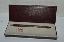 CROSS Century Classic Ballpoint Pen 2202 Matte Burgundy Made In USA 1980s