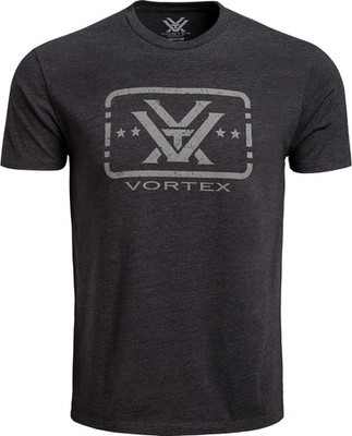 Vortex Optics Trigger Press Short Sleeve T-Shirt Charcoal Heather XXL