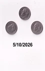 2009P ROOSEVELT DIMES SEMI-KEY!Circulated! LOT OF 3!