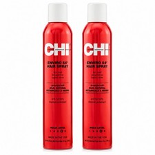 CHI Enviro 54 Firm Hold Hair Spray 10 oz Duo Pack Fast Dry Anti Humidity Hold 4