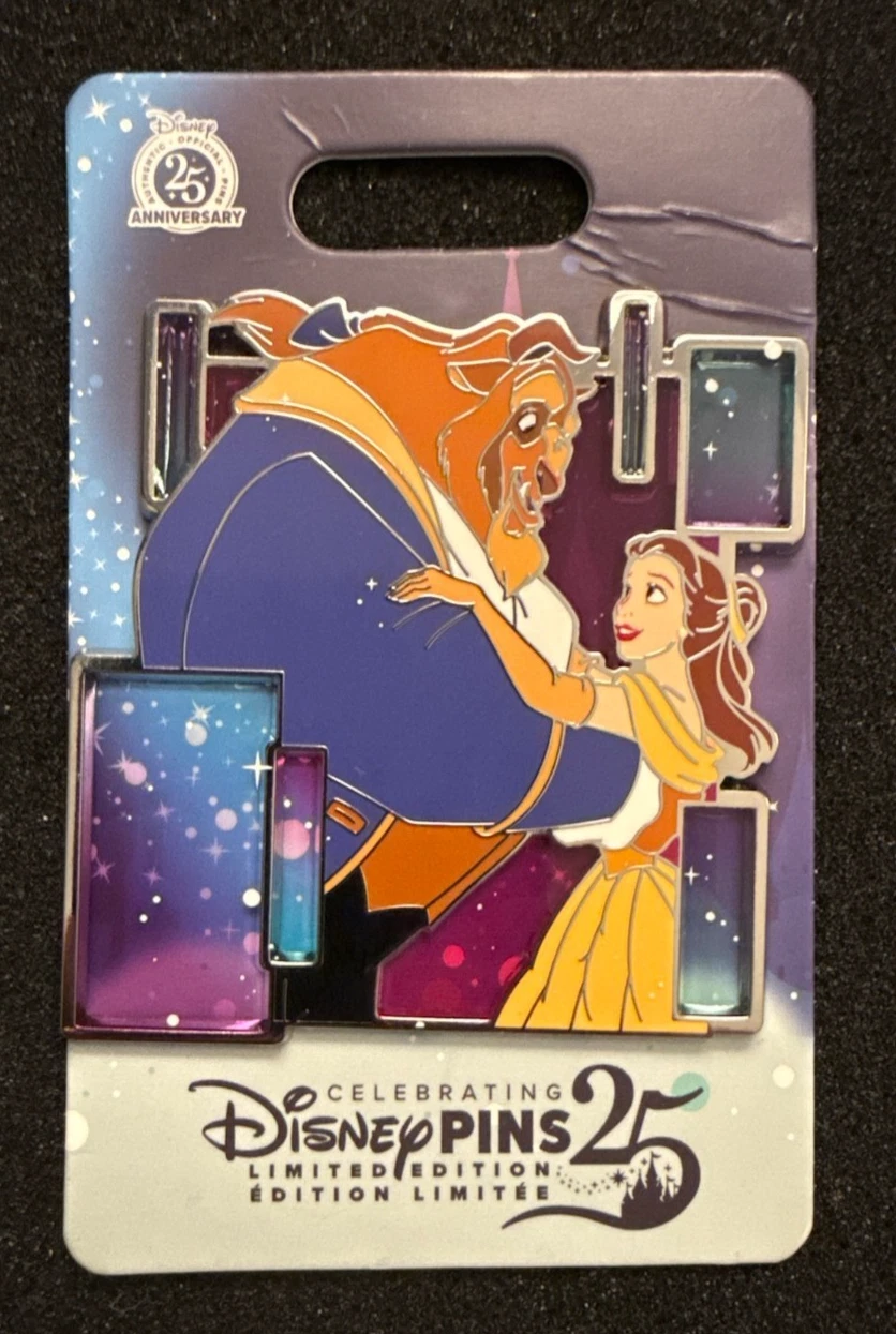 2025 Disney Beauty and the Beast Pin The Most Magical Place on Earth LE 2200