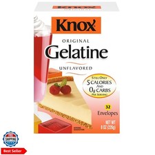Unflavored Gelatin, 32 ct Packets