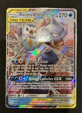 MINT Blastoise & Piplup GX 38/236 SM Cosmic Eclipse TAG TEAM Holo  on eBay
