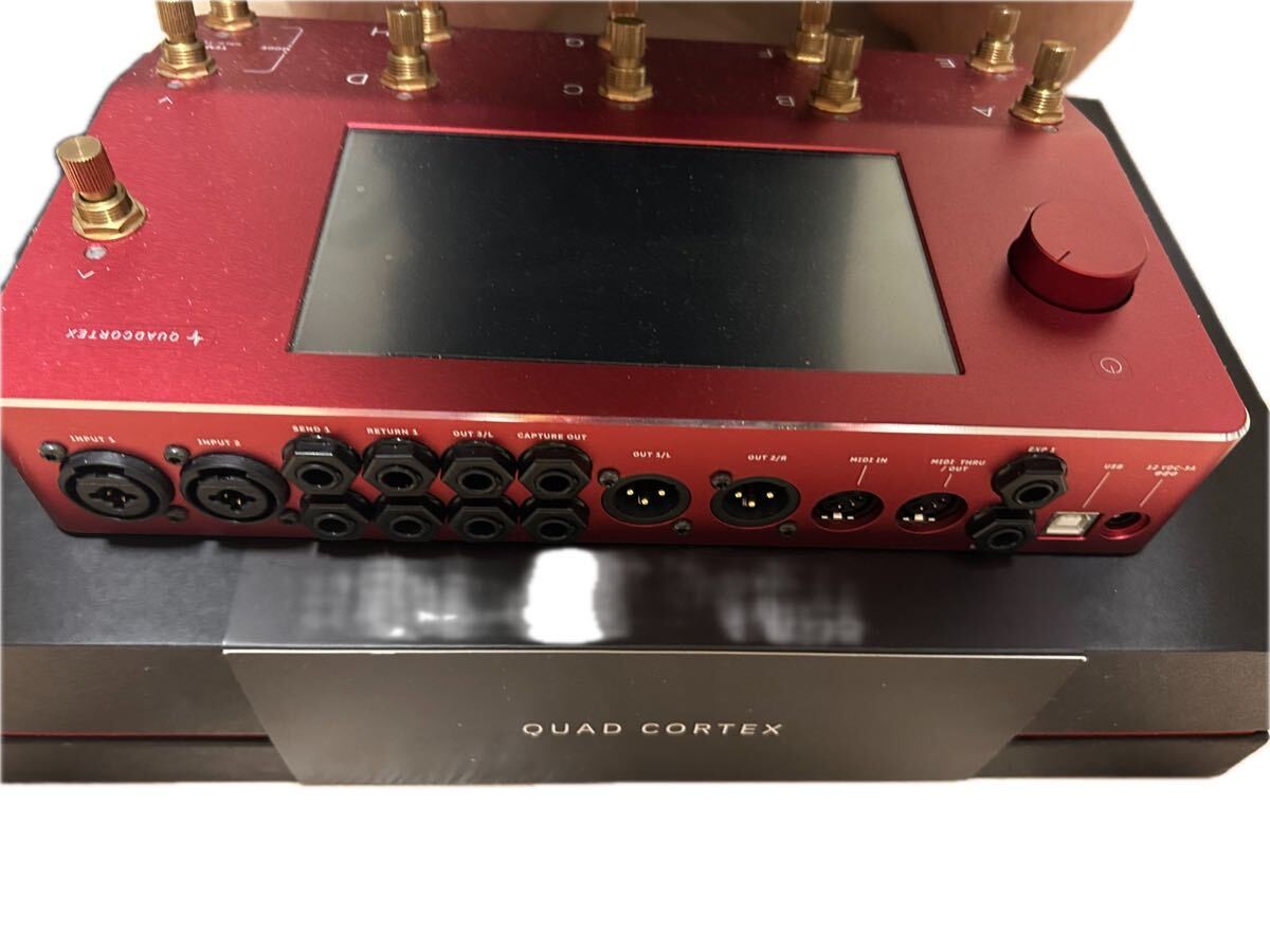 Quad Cortex Neural DSP Limited Red Gold | eBay