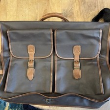 T. Anthony Leather Large Travel Bag. New York Vintage Rare