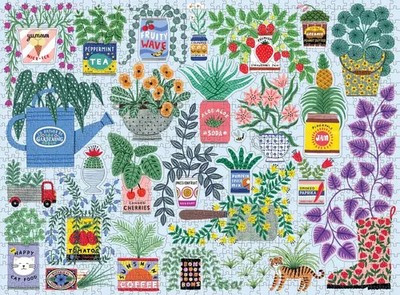 Puzzle (1000 T.) Pflanzen in Perfektion (Galison/Mudpuppy) NEU/OVP