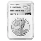 2024-W Proof $1 American Silver Eagle NGC PF69UC ALS Label