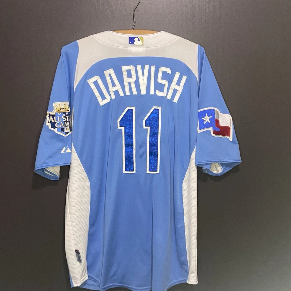 Majestic Authentic 2012 Yu Darvish #11 MLB All Star Game Jersey American League - Image 2 of 4