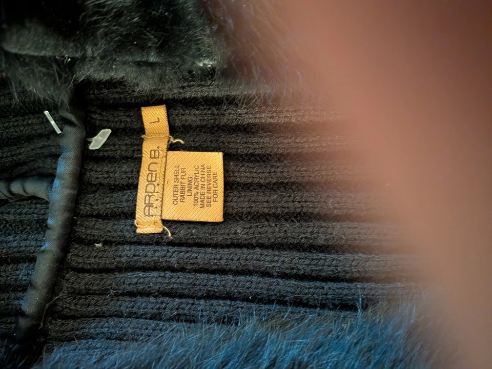 Жилет из меха кролика Arden B размер L - Изображение 4 из 4