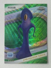 Ambassador Turais 2025 Topps Disney Pixar Green Wave Elio DEBUT Refractor #/99