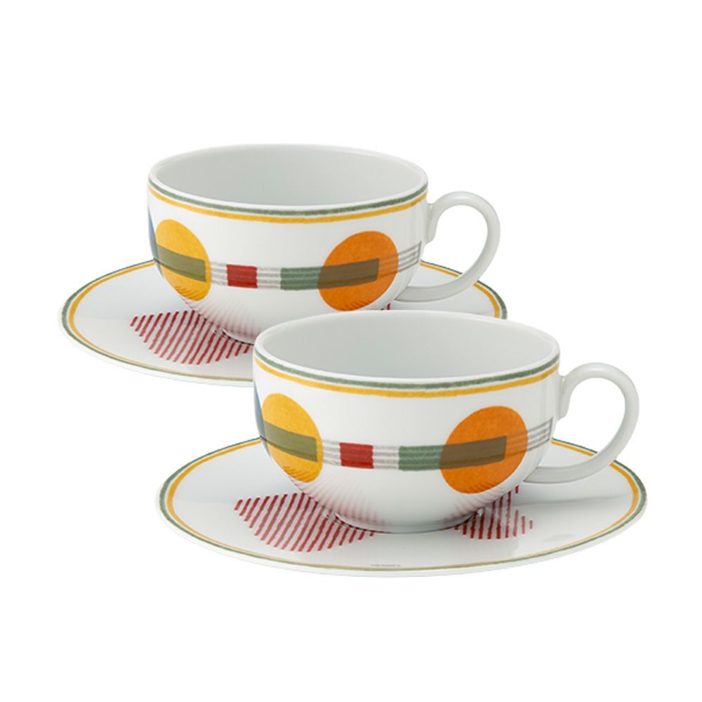 Hermès (HERMES) So Hermès Teacup & Saucer 200ml Pair 055016P thumbnail 8