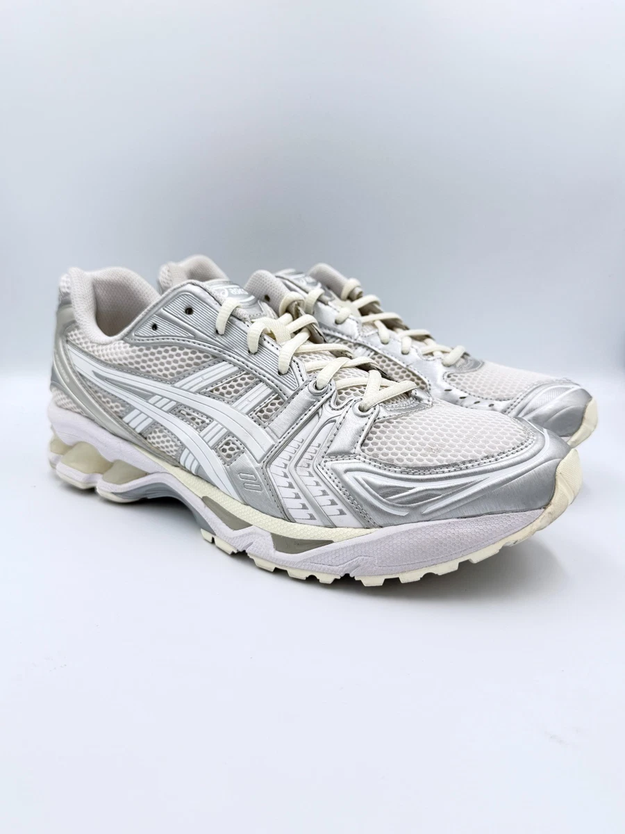 JJJJound x ASICS Gel Kayano 14 Silver White for Sale