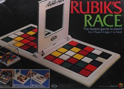 RUBIK'S RACE Game by Ideal ~ Replacement Pieces ~ TILES