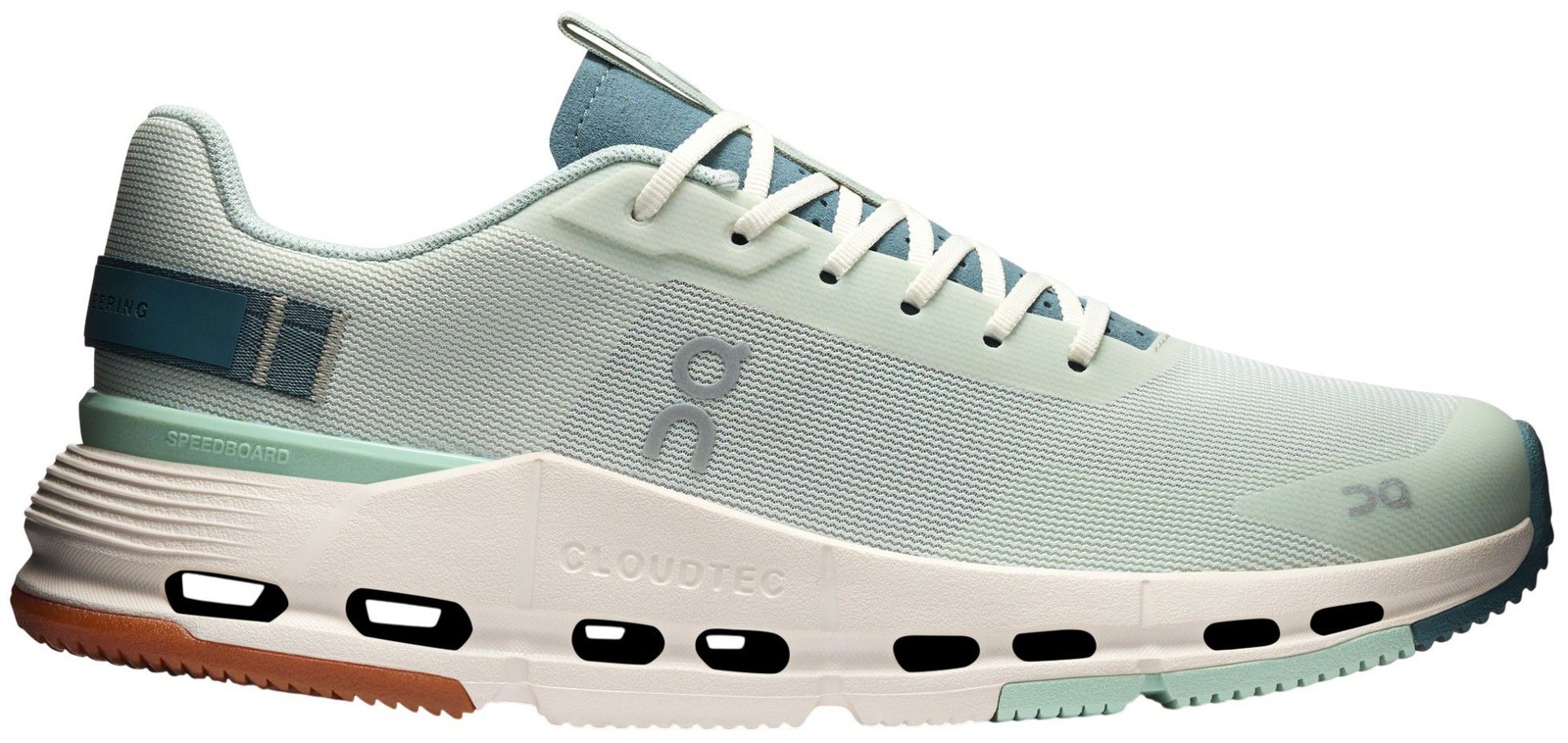 ON Running Brand Cloud Cloudnova Form 2 Light Blue/Teal Women's Shoes NEW 2026-image