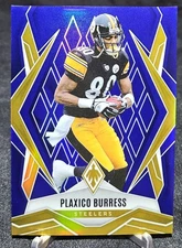 2025 Panini Phoenix #35 Plaxico Burress Blue /50 Steelers