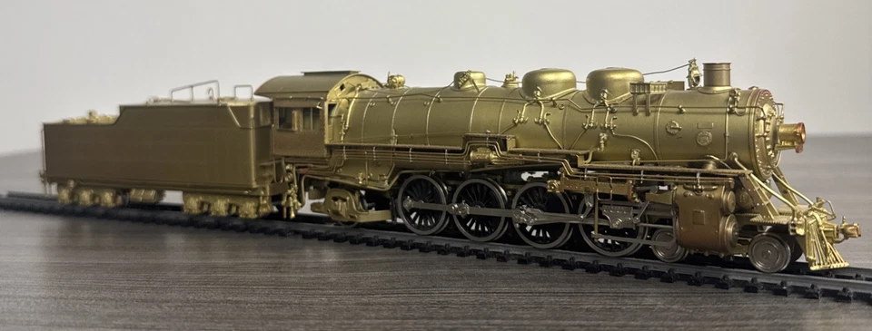 Sunset Models HO Brass #HO110C Class 3700 4-8-2 Steam Loco Santa Fe Tested/LNIB! - Image 3 of 4