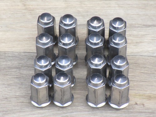 87-90 MUSTANG GT TURBINE FAN WHEEL 1/2 20 LUG NUTS FACTORY STOCK OEM 90GT