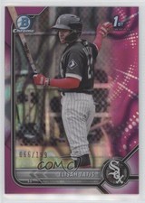 2022 Bowman Chrome Prospects Fuchsia Lava Refractor 66/199 Elijah Tatis 0mn9