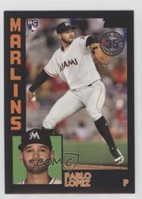 2019 Topps 1984 Topps Baseball Rookies Black 287/299 Pablo Lopez #84R-PL fm0