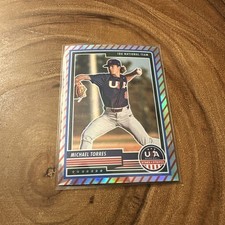 2023 Panini USA Baseball Stars & Stripes - Michael Torres #52 Stripes Prizm (RC)