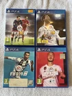 FIFA 16, 18, 19, 20 Games Bundle (PS4) PlayStation 4 - Free Post - Trusted!