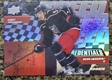 2022-23 Upper Deck Credentials Speed of the Game Rookies #SGR-3 Kent Johnson