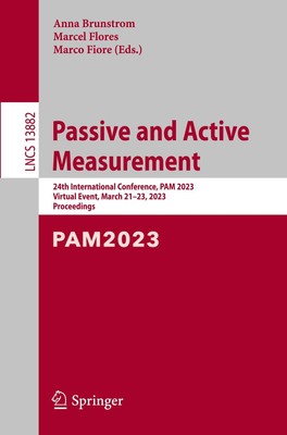 Passive and Active Measurement | Anna Brunstrom (u. a.) | Taschenbuch | xiv