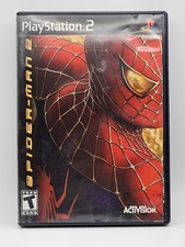 Spider-Man 2 Sony PlayStation 2 PS2 CIB senza mappa testato funzionante danni causati dall'acqua