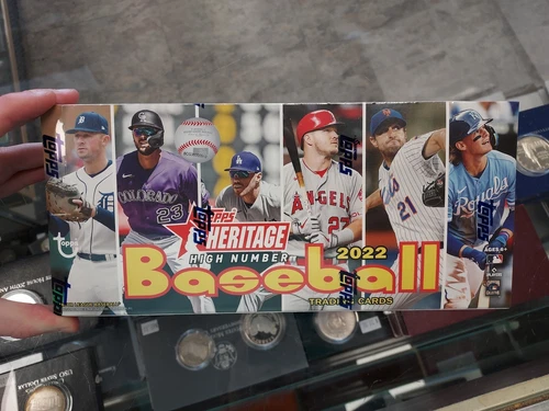 2022 Topps Heritage High Number Baseball Hobby Box Factory Sealed New 1 Hit Per