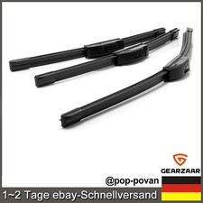 Scheibenwischer + Heckwischer Set für Ford Fiesta V JH JD 2001-2010 ABS 3tlg