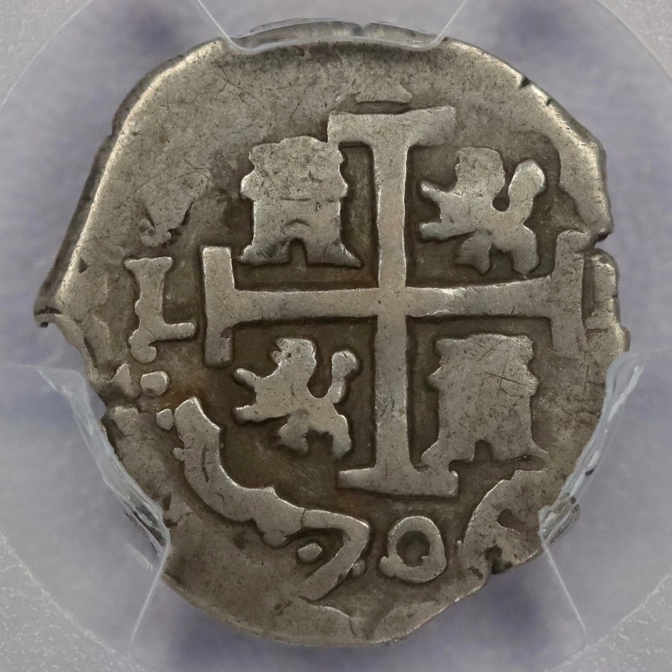 1706-L R Peru Real Cob Calico-384 - PCGS VF 30 - Image 2 of 4