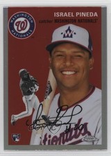 2023 Topps Chrome Platinum Anniversary Refractor Israel Pineda #153 3c2