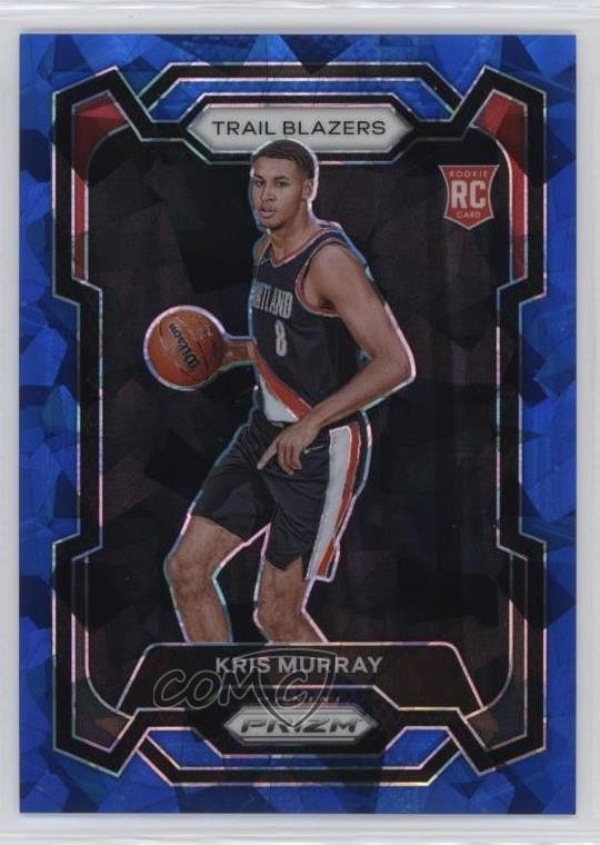 2023-24 Panini Prizm Blue Ice Prizm 57/125 Kris Murray #142 01nw