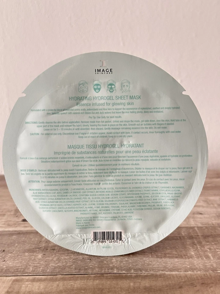Image I Mask Hydrating Hydrogel Sheet Mask - Image 2 of 2