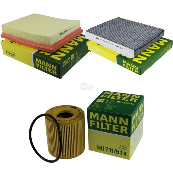 MANN-FILTER Inspektionspaket Filtersatz FüR CitroëN Xsara Picasso 1.6-image