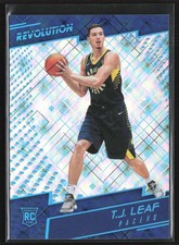 T.J. Leaf 2017-18 Panini Revolution Cosmic RC /100 #127 Indiana Pacers