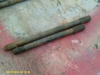 classic mini mk1 driveshafts