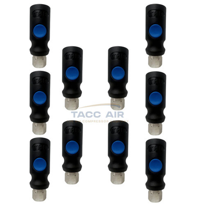 #ad 10 PC Push Button Safety Quick Connect Air Coupler 1 4quot; Female Industrial amp; ARO $89.95
