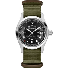 Hamilton H70475930 Khaki Field Call of Duty 38 mm Steel Nylon Auto Men's Watch