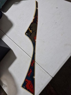 William's BLACK KNIGHT Pinball Machine Used  Playfield Plastic