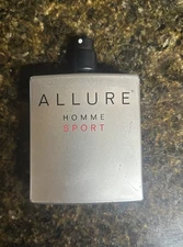 "EMPTY BOTTLE”,  Allure Homme Sport By Chanel 3.4oz
