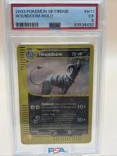 PSA 5 Houndoom-Holo 2003 Pokemon Skyridge #H11 EX  Graded Card Fast Shipping on eBay