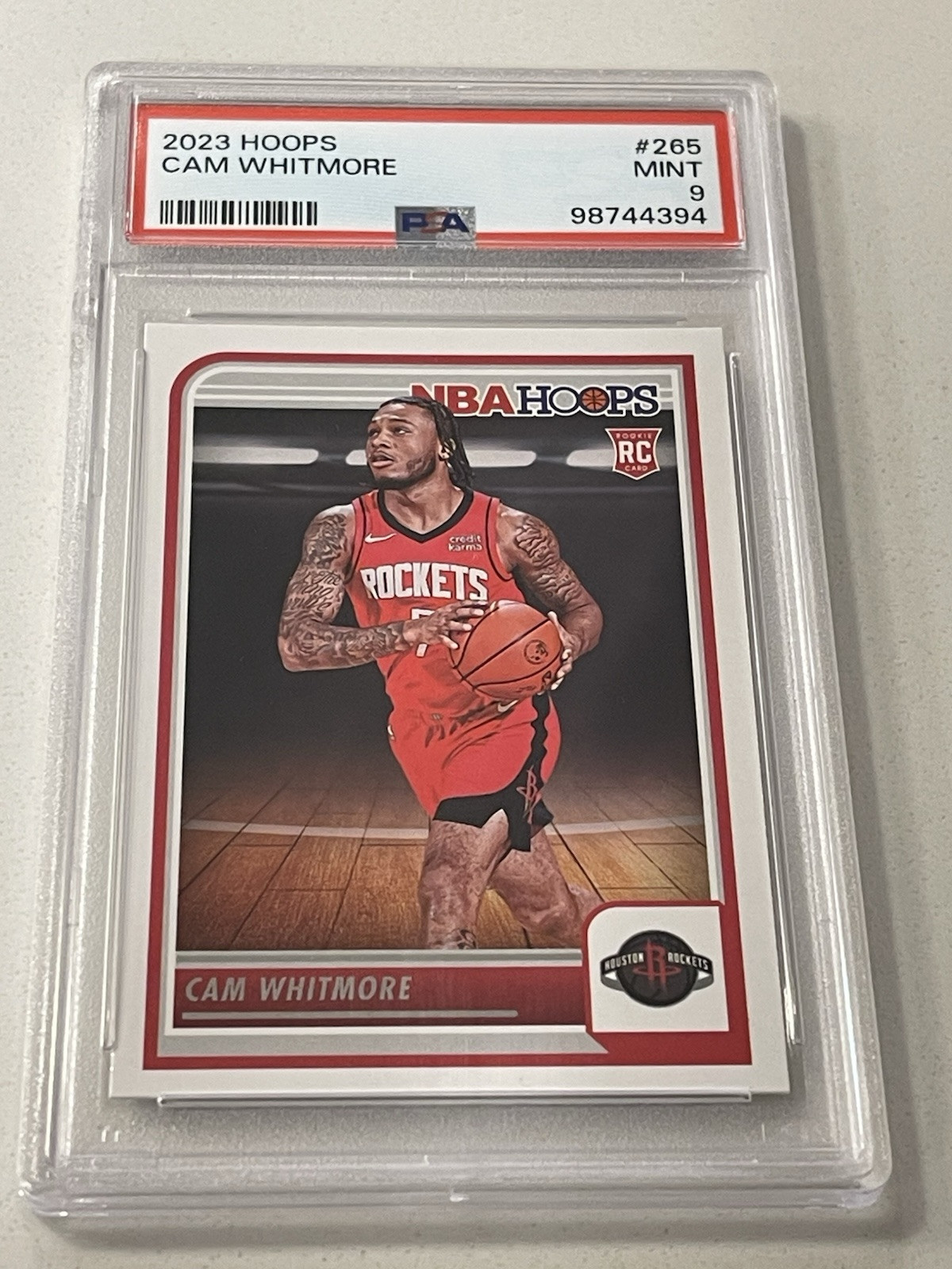 2023-24 Panini NBA Hoops - Rookies Impulse #265 Cam Whitmore (RC)