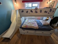Premium Bunkbed with Slide and Storage