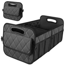 Car Trunk Organizer for SUV, Car Organizers and Storage with Large Charcoal
