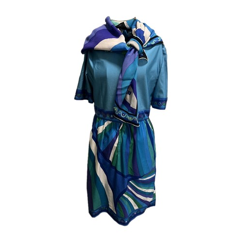 BRANIFF AIRWAYS Emilio Pucci 1974 Pucci IV Flight Attendant Stewardess Uniform