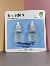 Torriden Dive-in Serum Molecular Hyaluronic Acid  50ml / 1.69 oz (2 Pack) Set