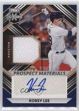 2022 Panini Elite Extra Edition Prospect Materials Signatures Korey Lee Auto 3c6
